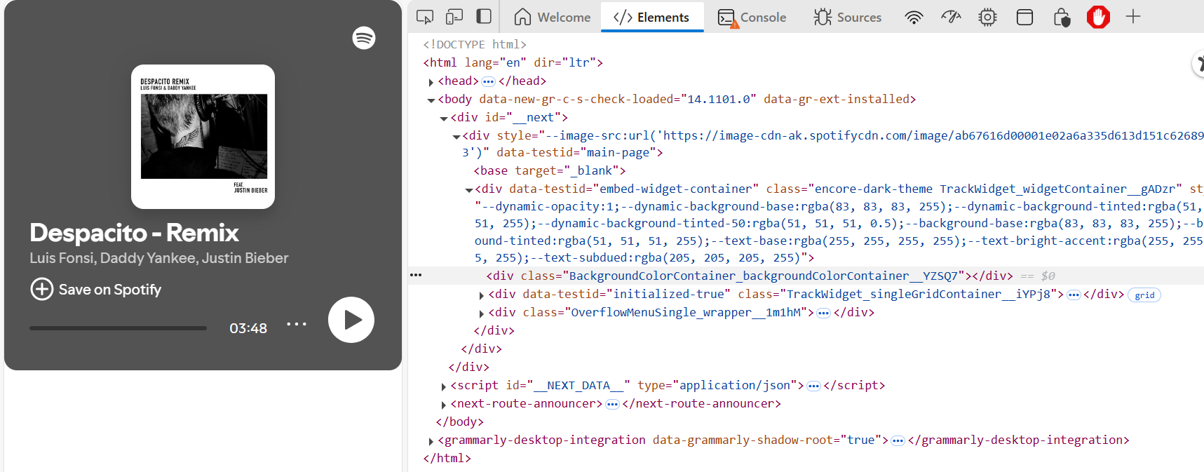 Spotify Audio Preview API